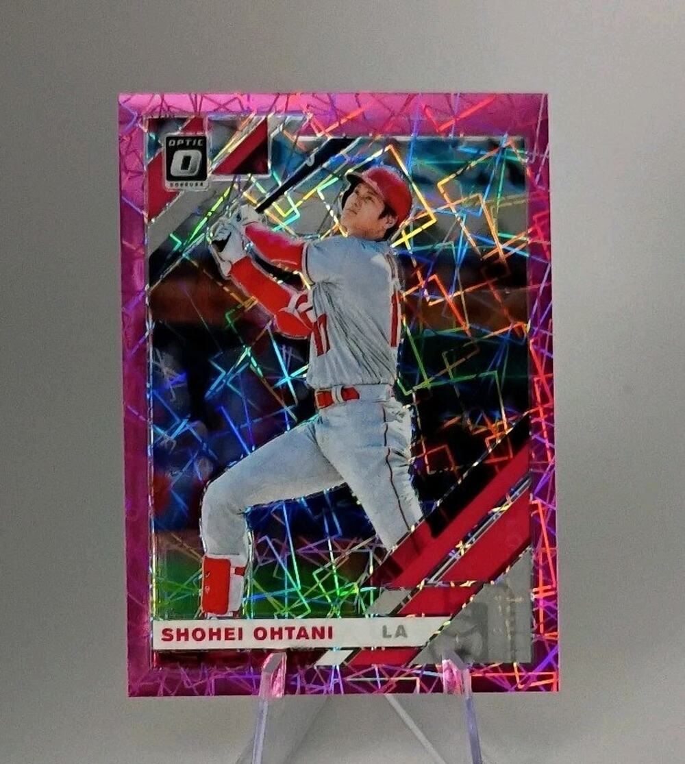 2019 Panini Donruss Optic - Shohei Ohtani #164 Pink Velocity Prizm /199